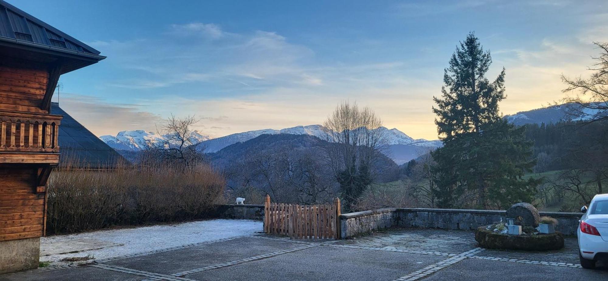 La Belle Des Praz Villa Mieussy Eksteriør bilde